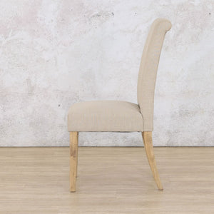 Baron Antique Natural Oak Dining Chair Dining Chair Leather Gallery 