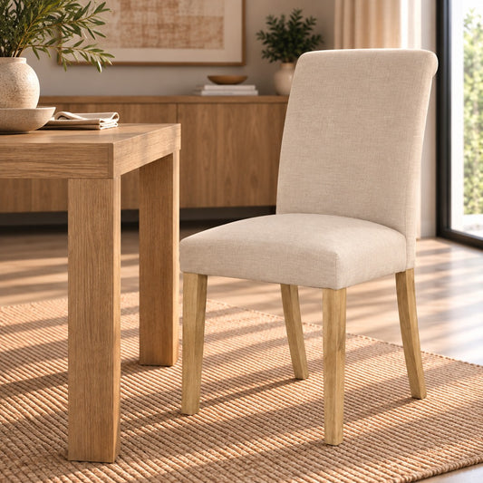 Baron Antique Natural Oak Dining Chair Dining Chair Leather Gallery