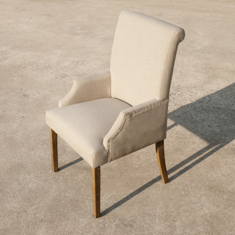 Baron Carver Dining Chair - Dark Oak - Warehouse Clearance