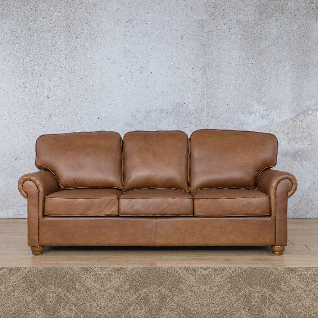 Salisbury Leather 3 Seater Sofa Leather Sofa Leather Gallery Bedlam Taupe 