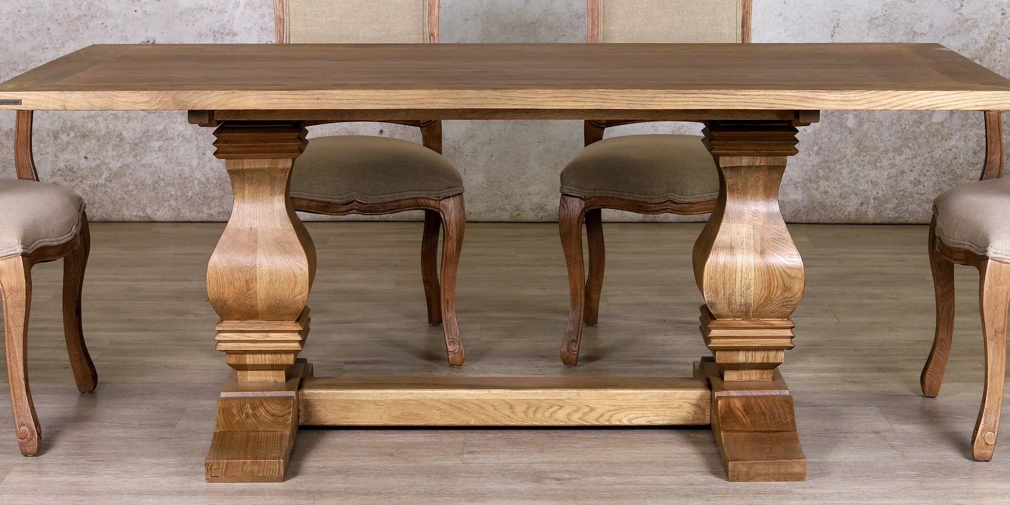 Classic two pillar base