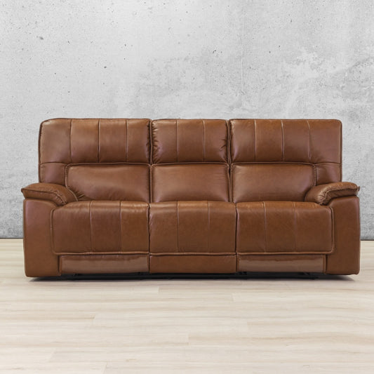 Bentley Leather Recliner 3 Seater Leather Recliner Leather Gallery -  Imperial Royal Walnut
