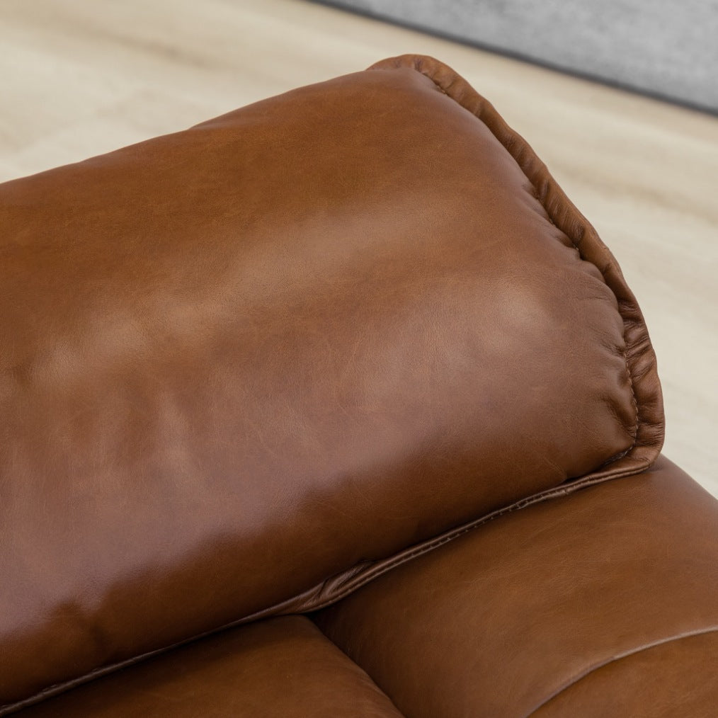 Bentley Leather Recliner - 1 Seater | Imperial Royal Walnut 