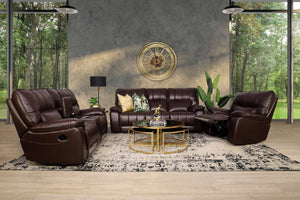 Bentley Home Theatre Suite 3+2+1- Available on Special Order Plan Only Leather Recliner Leather Gallery Choc 