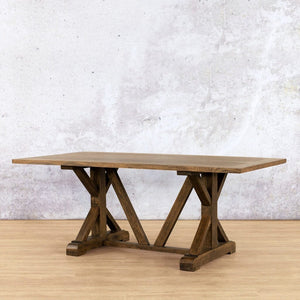 Berkeley Wood Dining Table - 1.9M / 6 Seater - Available on Special Order Plan Only Dining Table Leather Gallery 