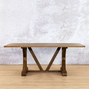 Berkeley Wood Dining Table - 2.4M / 8 or 10 Seater - Available on Special Order Plan Only Dining Table Leather Gallery 