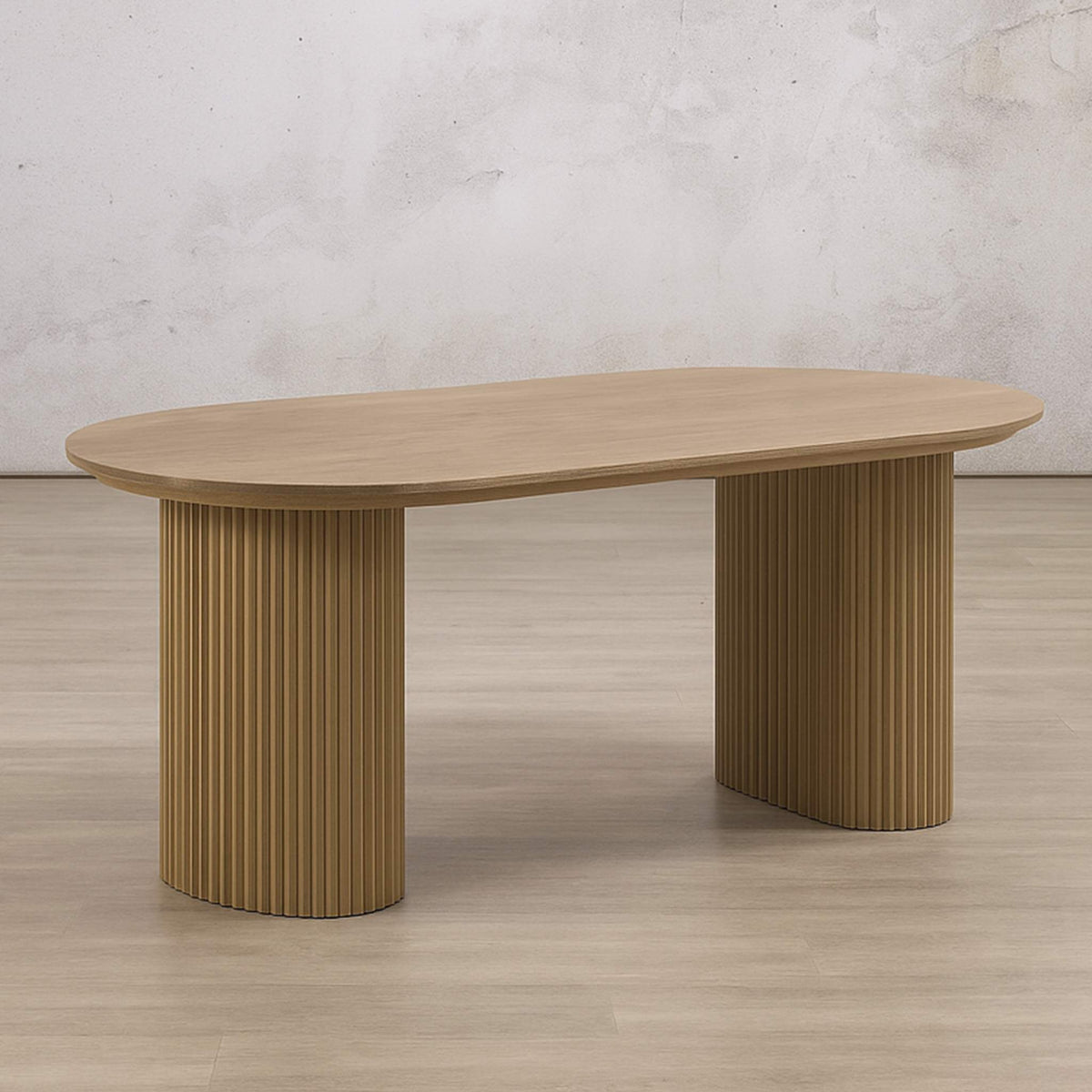 Bishop light dining table - Natural | Gallery Everyday by Leather Gallery