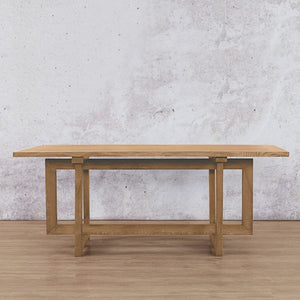 Bolton Wood Dining Table - 2.4M / 8 or 10 Seater - Available on Special Order Plan Only Dining Table Leather Gallery 