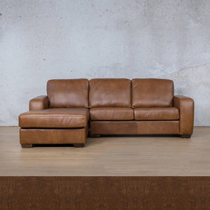 Stanford Leather Sofa Chaise - LHF Leather Sofa Leather Gallery 