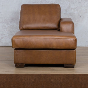 Stanford Leather Chaise RHF Leather Corner Sofa Leather Gallery 