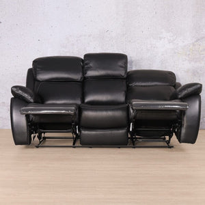 Capri 3 Seater Leather Recliner