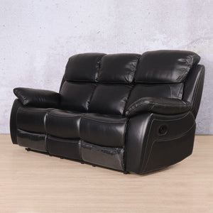 Capri 3 Seater Leather Recliner