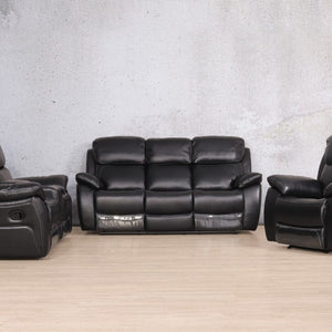 Capri 3+2+1 Home Theatre Suite - Available on Special Order Plan Only Leather Recliner Leather Gallery 