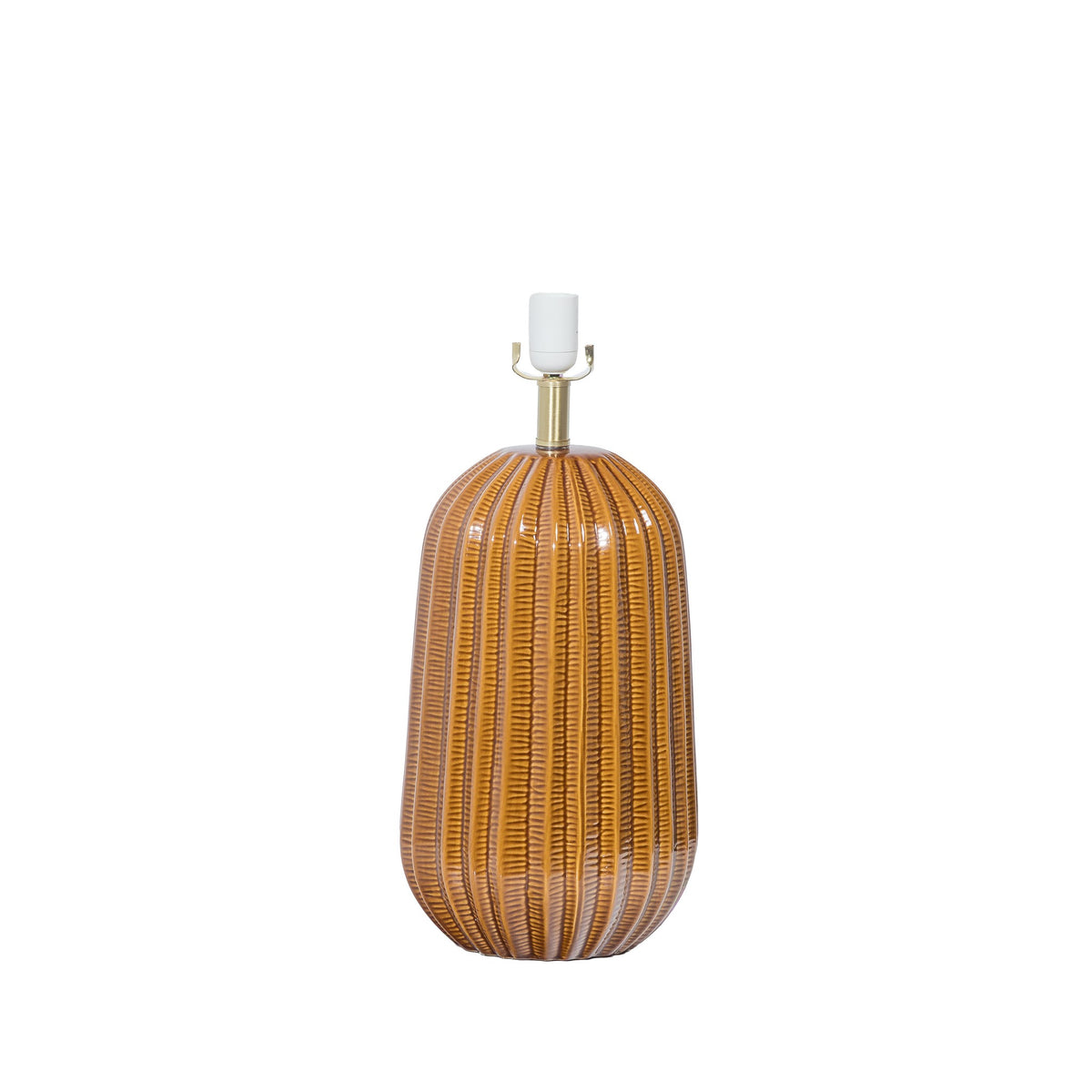Cardón Table Lamp - Natural Linen Shade | Leather Gallery 