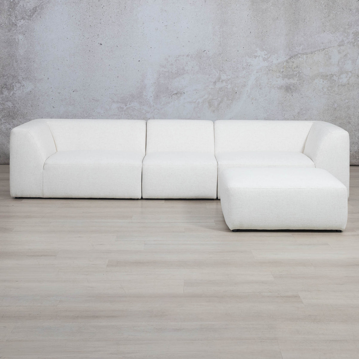 Cove 4 Seater Fabric L Shape Couch