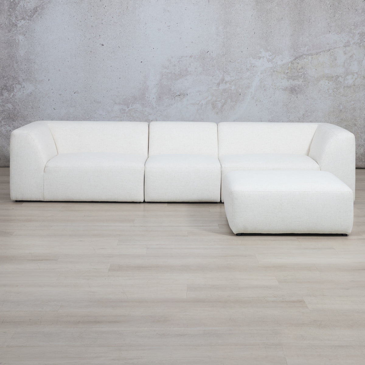 Cove 4 Seater Fabric L Shape Couch
