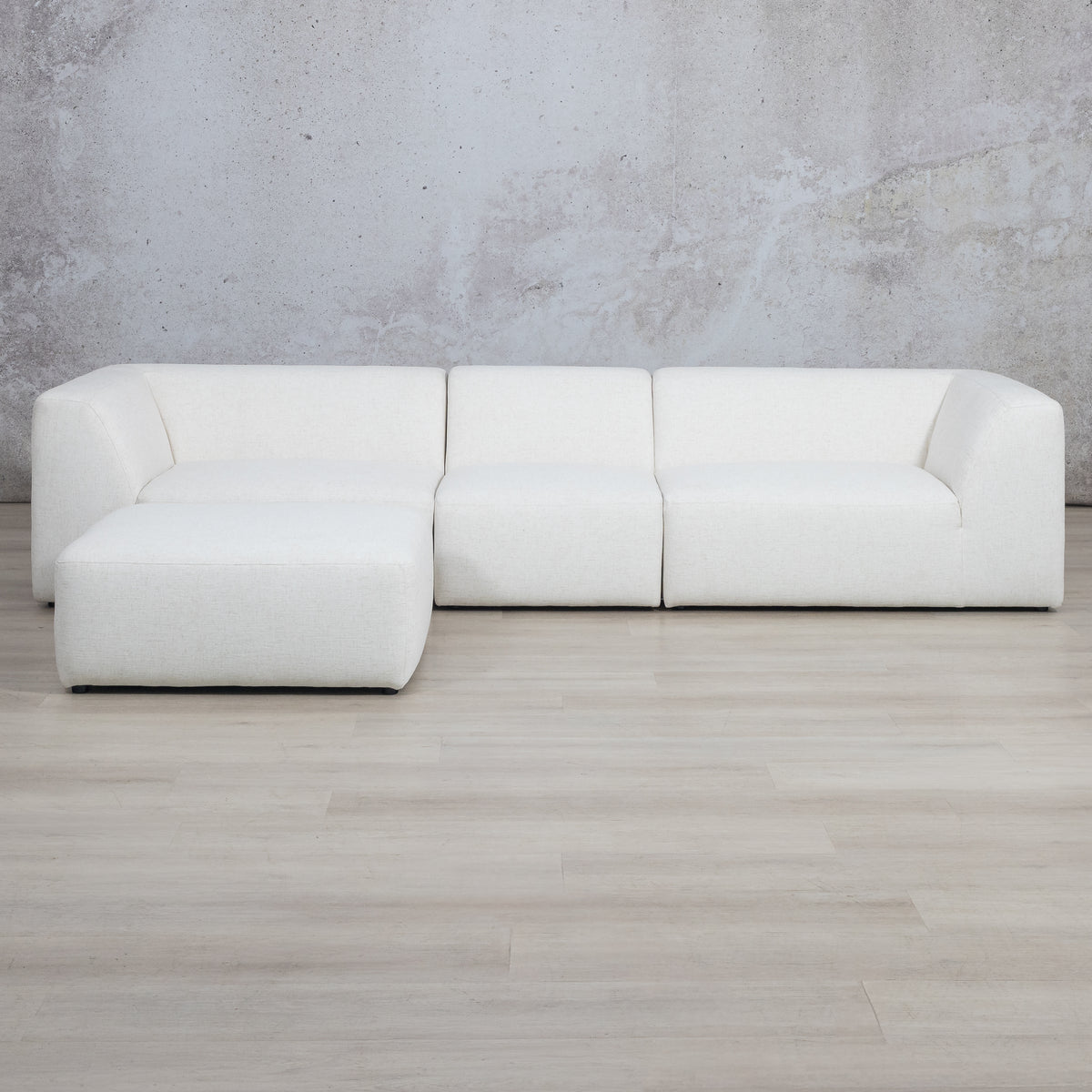 Cove 4 Seater Fabric L Shape Couch
