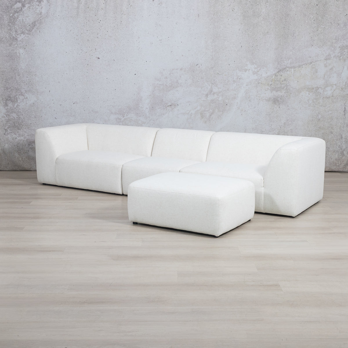 Cove 4 Seater Fabric L Shape Couch
