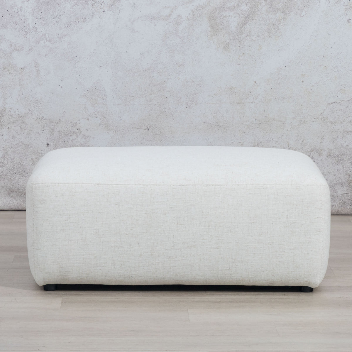 Cove Fabric Ottoman