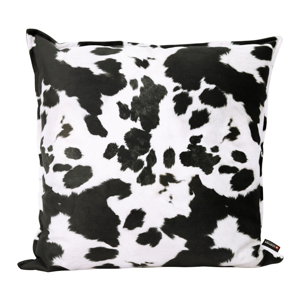 Nguni Black &amp; White Cushion Cushion Leather Gallery 