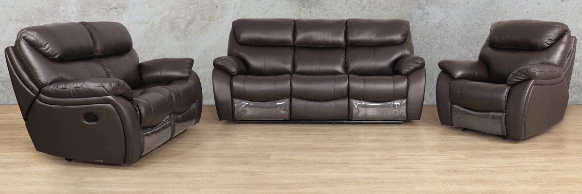 Cairo 3+2+1 Leather Recliner Suite Leather Recliner Leather Gallery 