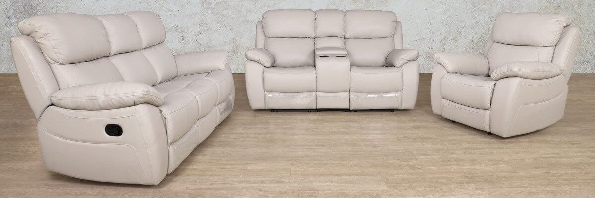 Capri 3+2+1 Home Theatre Suite - Available on Special Order Plan Only Leather Recliner Leather Gallery 