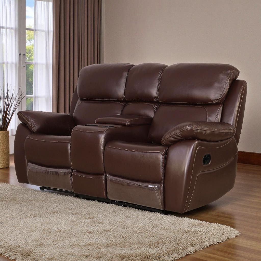 Capri 2 Seater Leather Home Theatre Recliner Leather Recliner Leather Gallery Choc