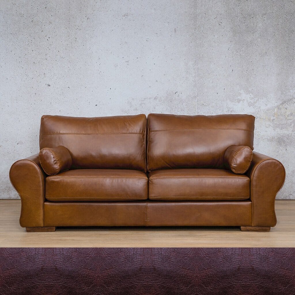 Carolina 3 Seater Leather Sofa Leather Sofa Leather Gallery Royal Coffee 