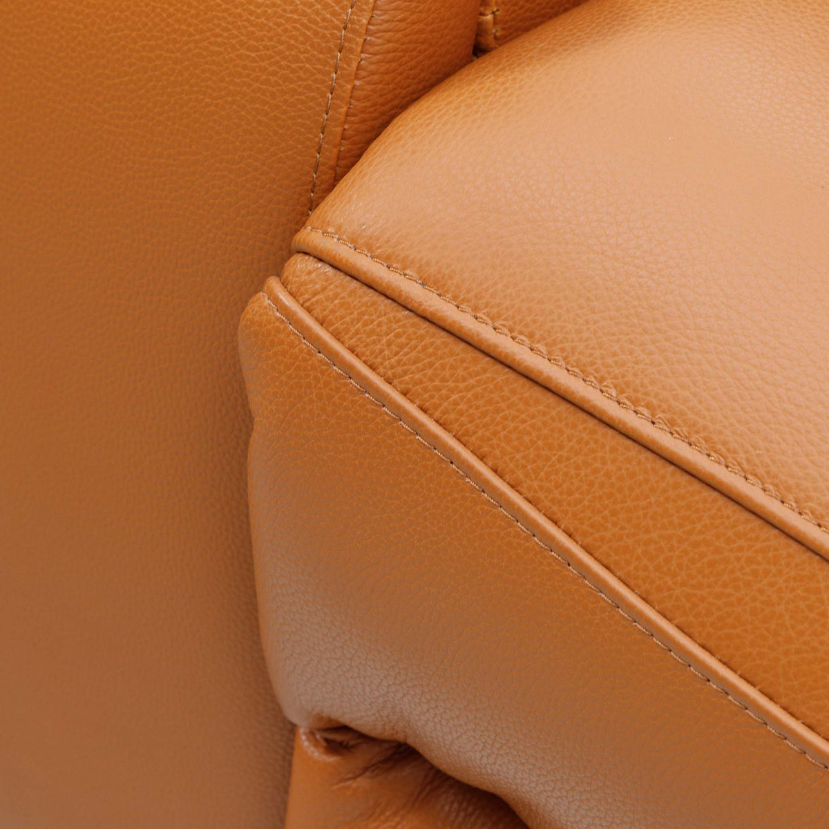 Carter 2 Seater Home Theatre Leather Recliner - Tan - Leather Recliner