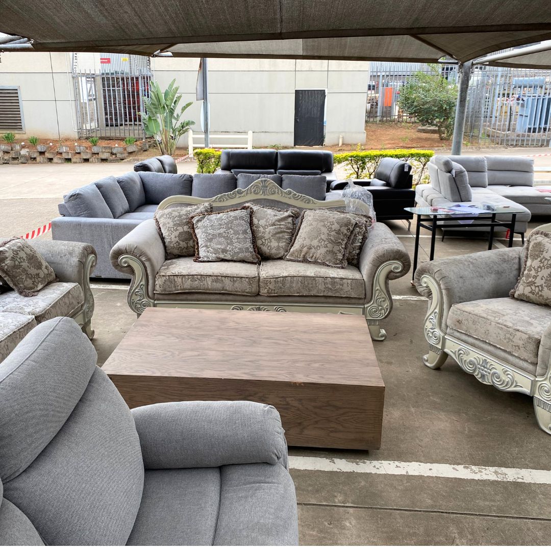 Chanelle 3+2+1 Fabric Sofa Suite - Warehouse Clearance