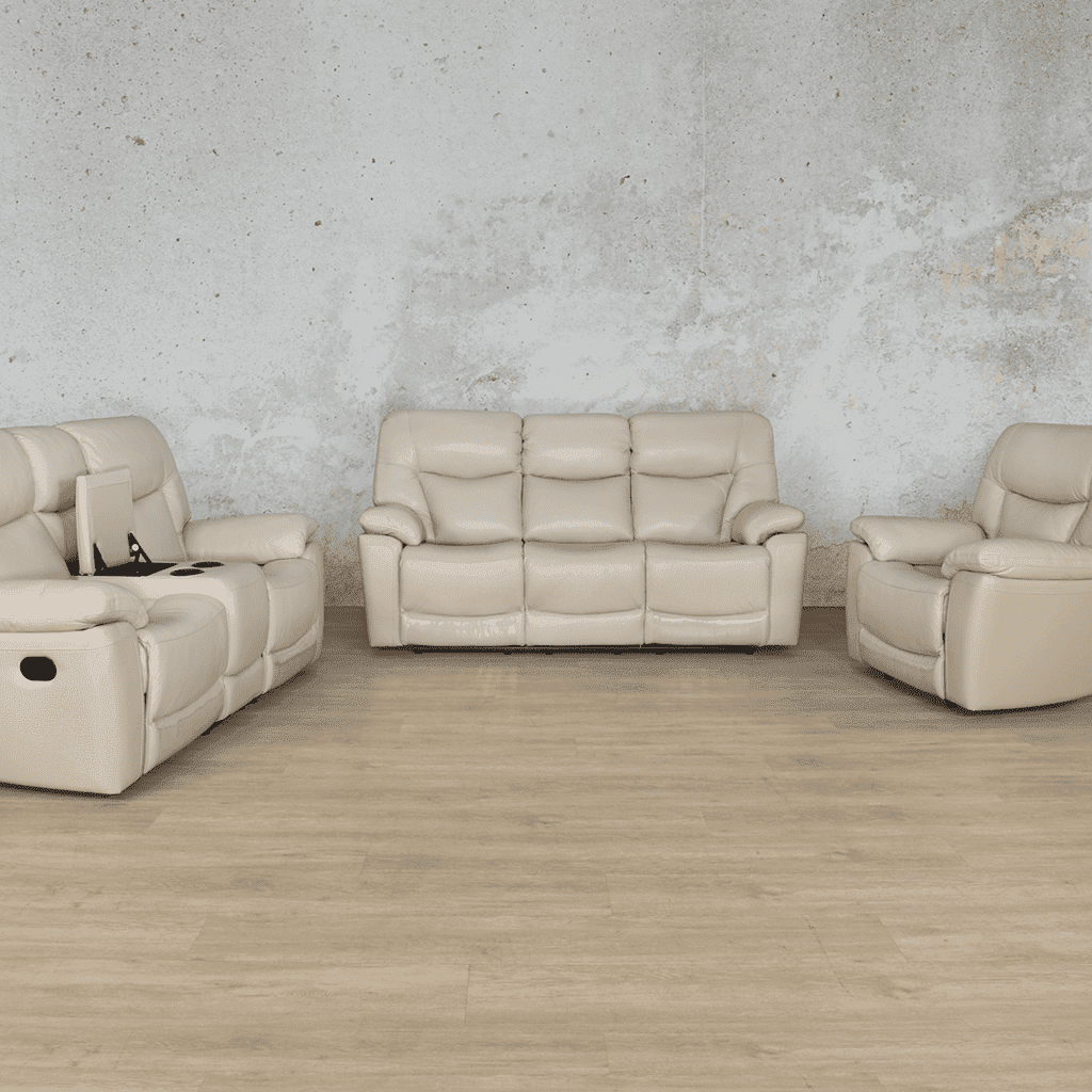 Chester Leather Home Theatre Suite 3+2+1 - Available on Special Order Plan Only Leather Recliner Leather Gallery 