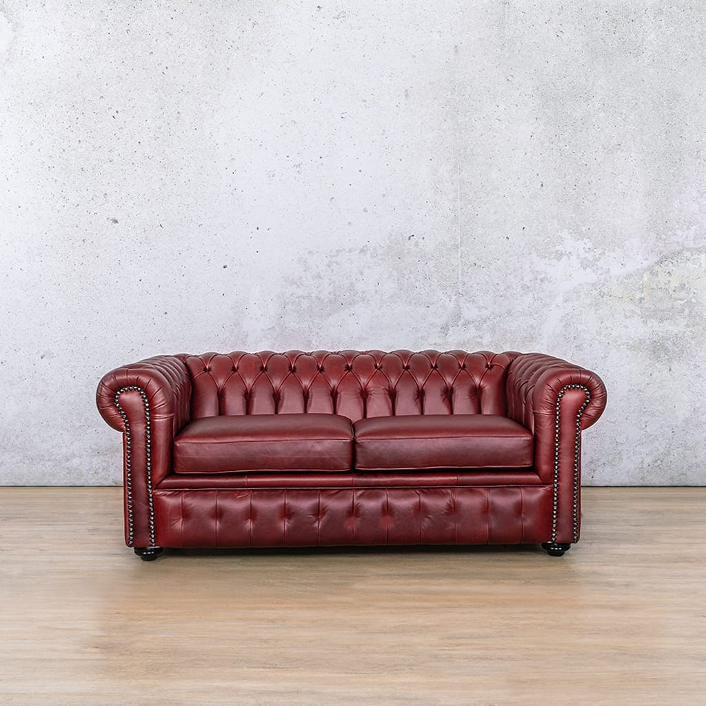 Chesterfield 2 Seater Leather Sofa Leather Sofa Leather Gallery 