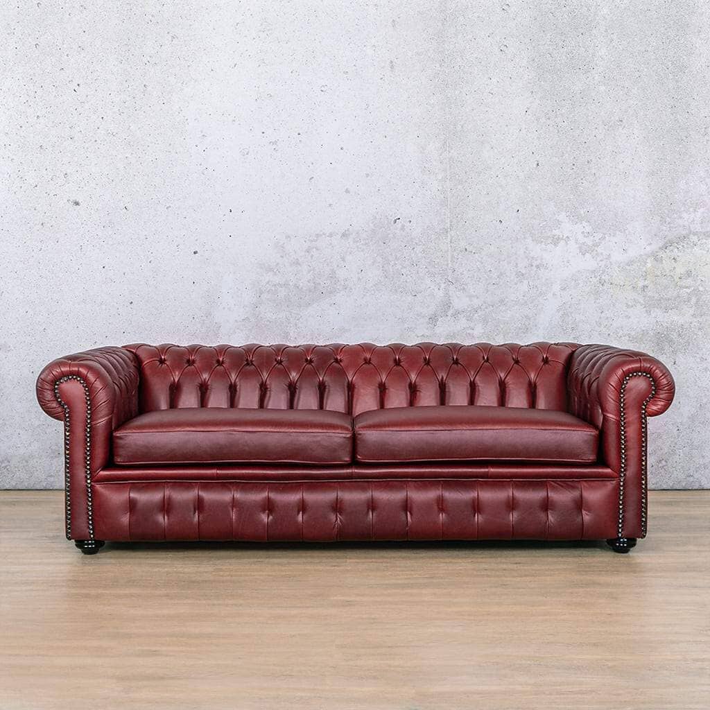 Chesterfield 3+2+1 Leather Sofa Suite Leather Sofa Leather Gallery 