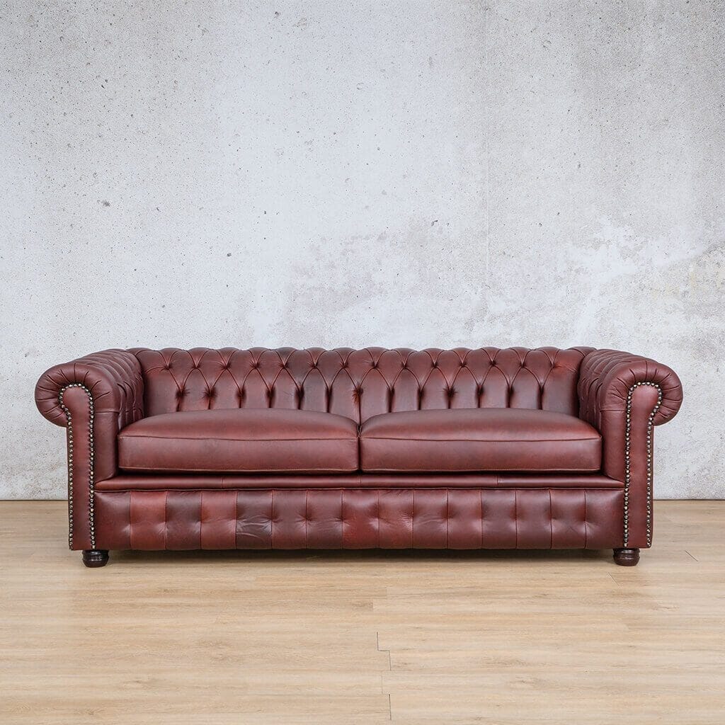 Chesterfield 3+2+1 Leather Sofa Suite Leather Sofa Leather Gallery 