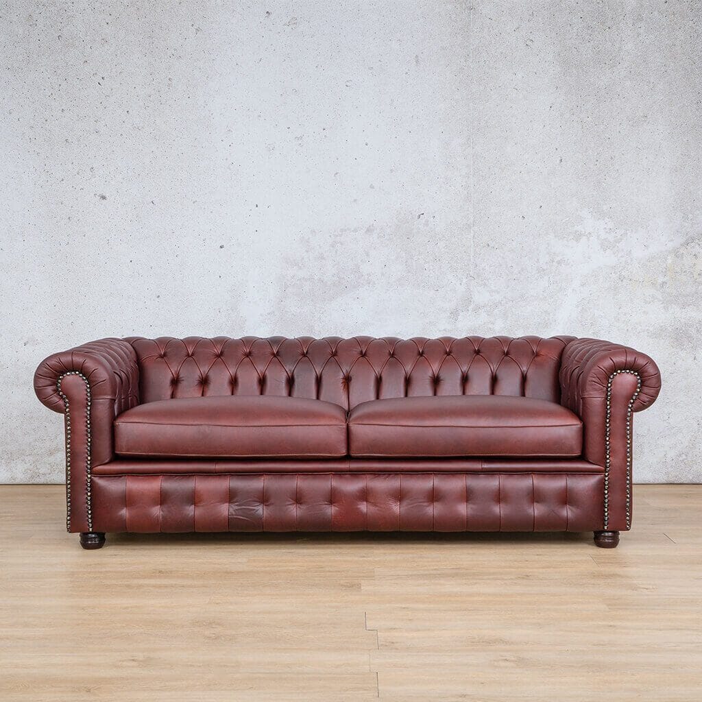 Chesterfield 3 Seater Leather Sofa Leather Sofa Leather Gallery Royal Coffee 