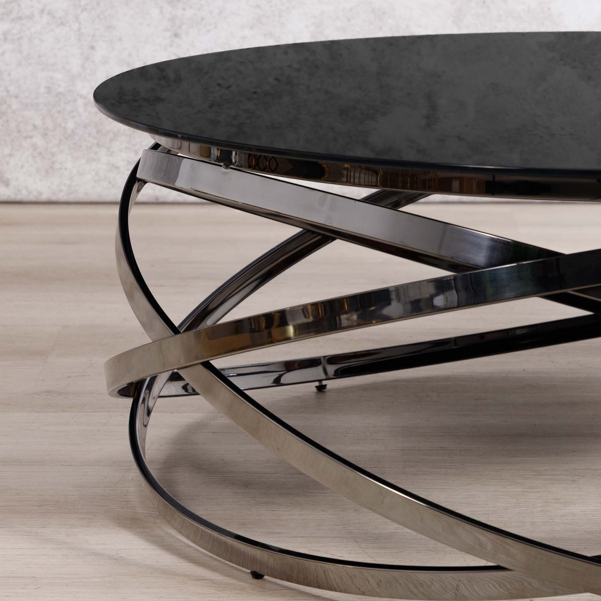 Crystal Coffee Table in Black - CRYSTAL - Coffee Table