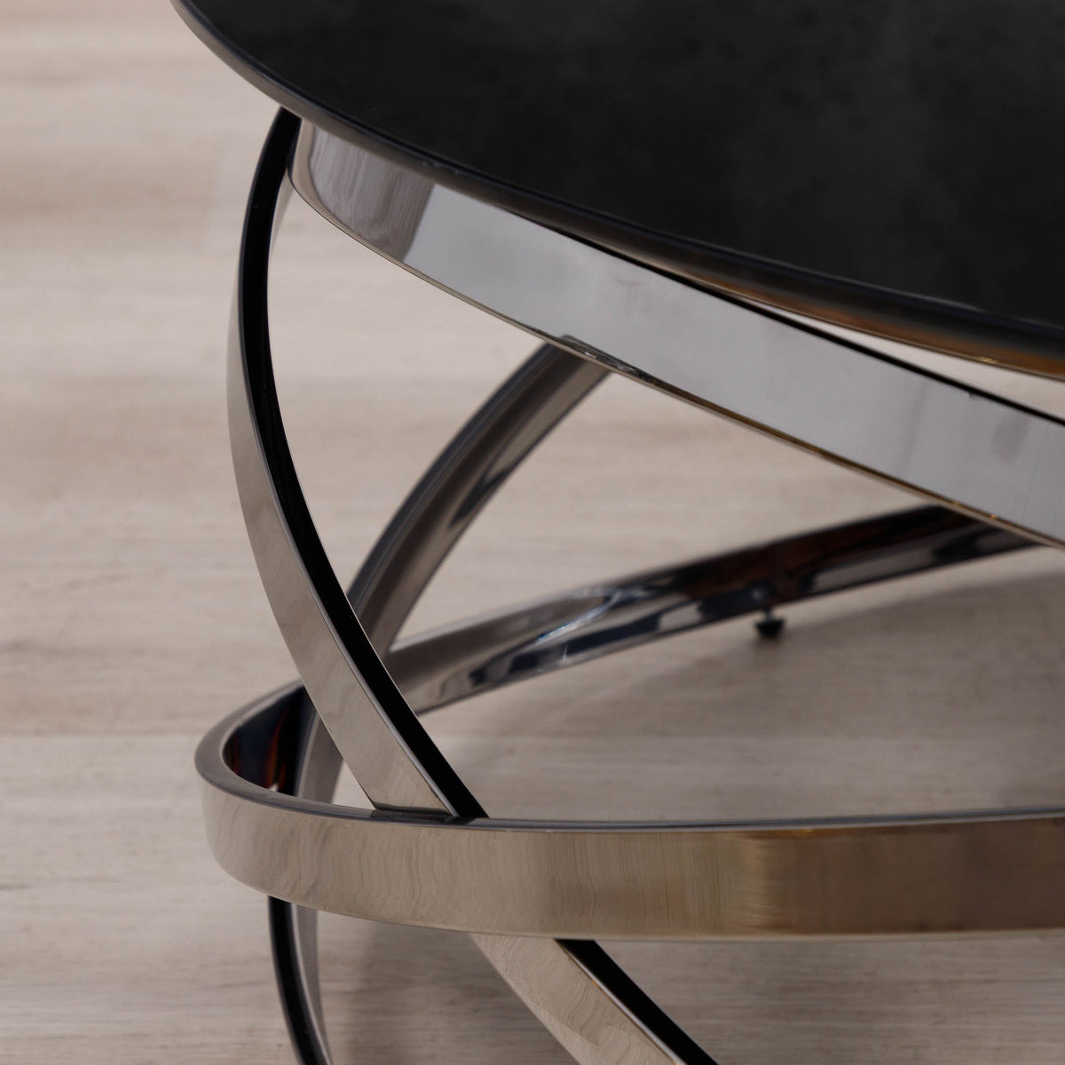 Crystal Coffee Table in Black - CRYSTAL - Coffee Table