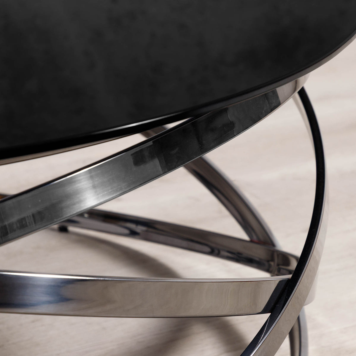 Crystal Coffee Table in Black - CRYSTAL - Coffee Table