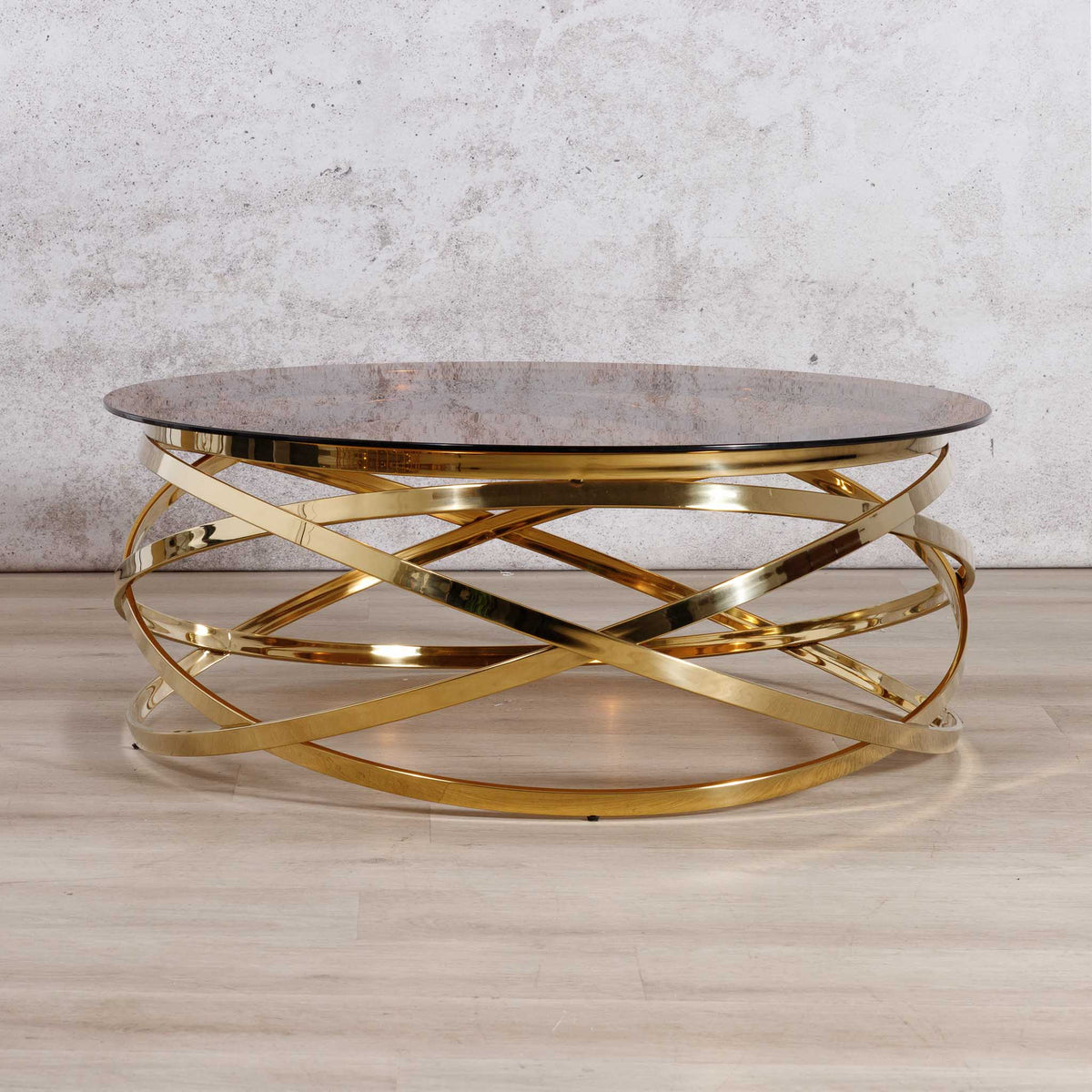 Crystal Coffee Table in Gold - CRYSTAL - Coffee Table