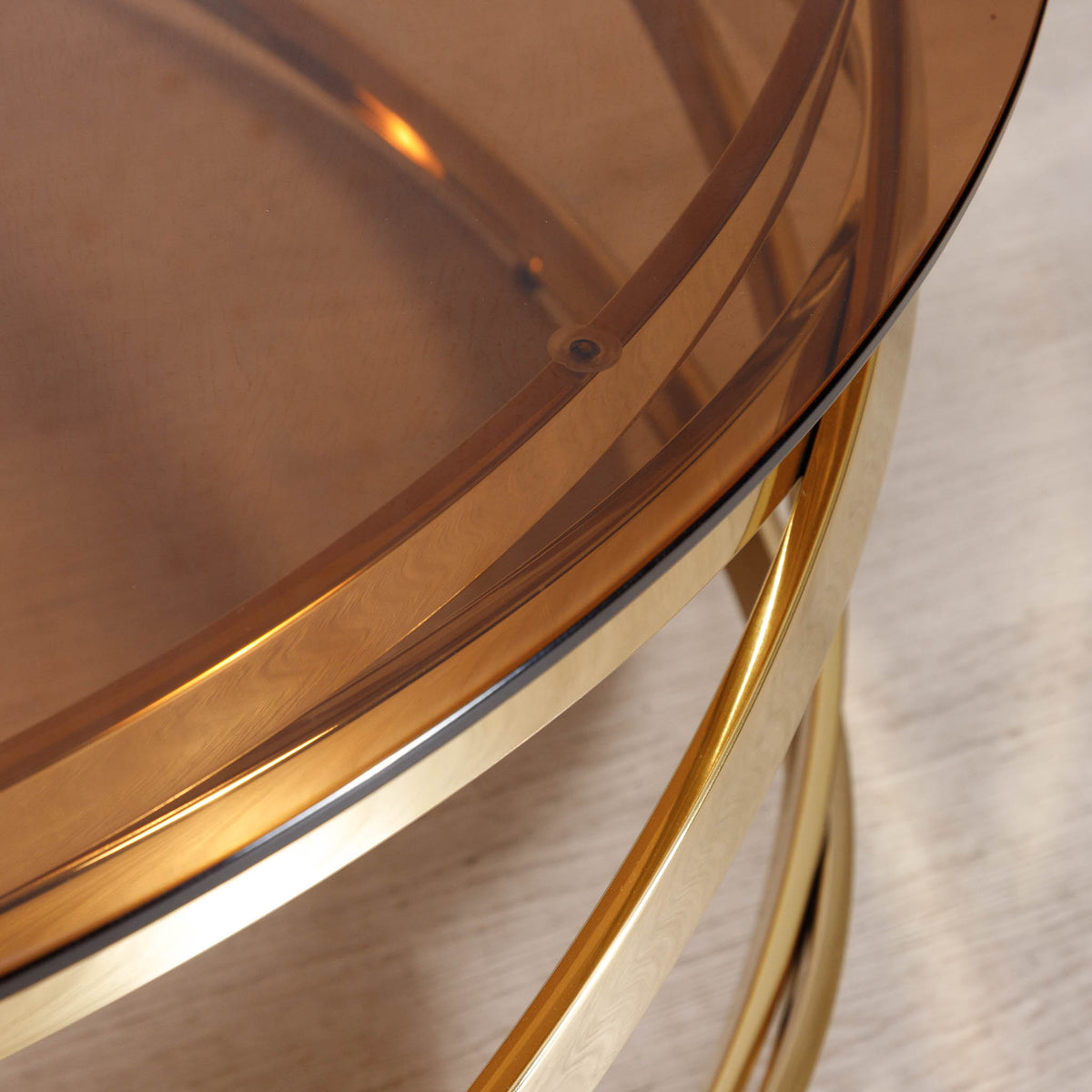 Crystal Coffee Table in Gold - CRYSTAL - Coffee Table