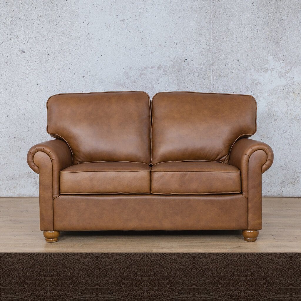 Salisbury Leather 2 Seater Sofa Leather Sofa Leather Gallery Czar Chocolate 