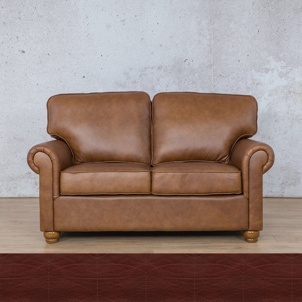 Salisbury Leather 2 Seater Sofa Leather Sofa Leather Gallery Czar Ruby 