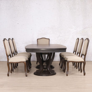 Sorrento & Duke 8 Seater Dining Set - Available on Special Order Plan Only