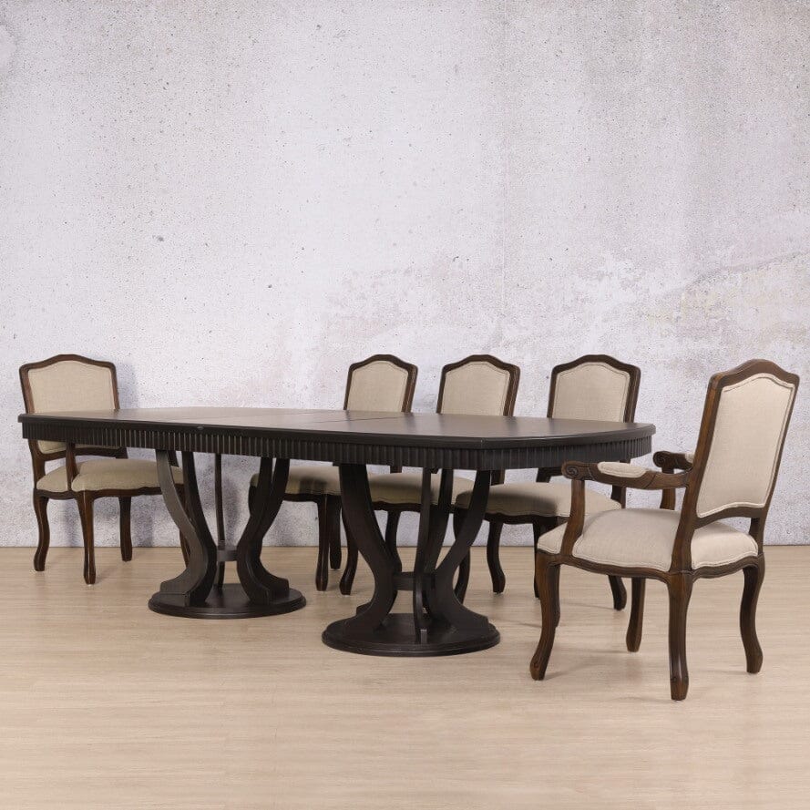 Sorrento & Duke 8 Seater Dining Set Dining room set Leather Gallery 