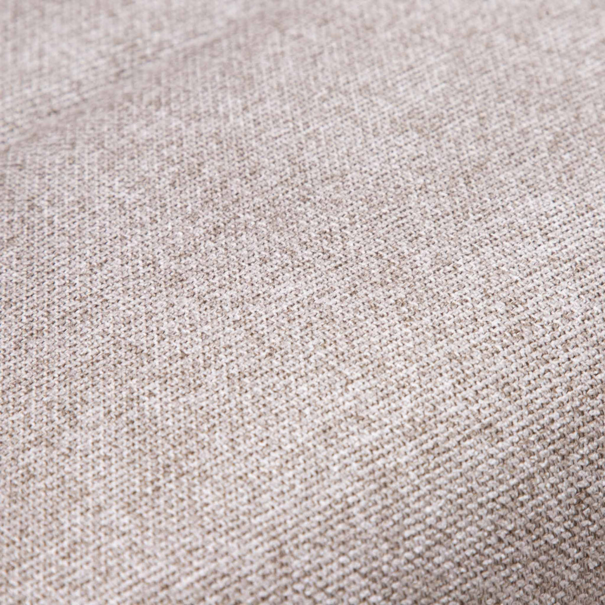 Close-up of the Leather Gallery Dallas Fabric Rocker Recliner Chair in Beige, showing the detailed woven fabric texture.