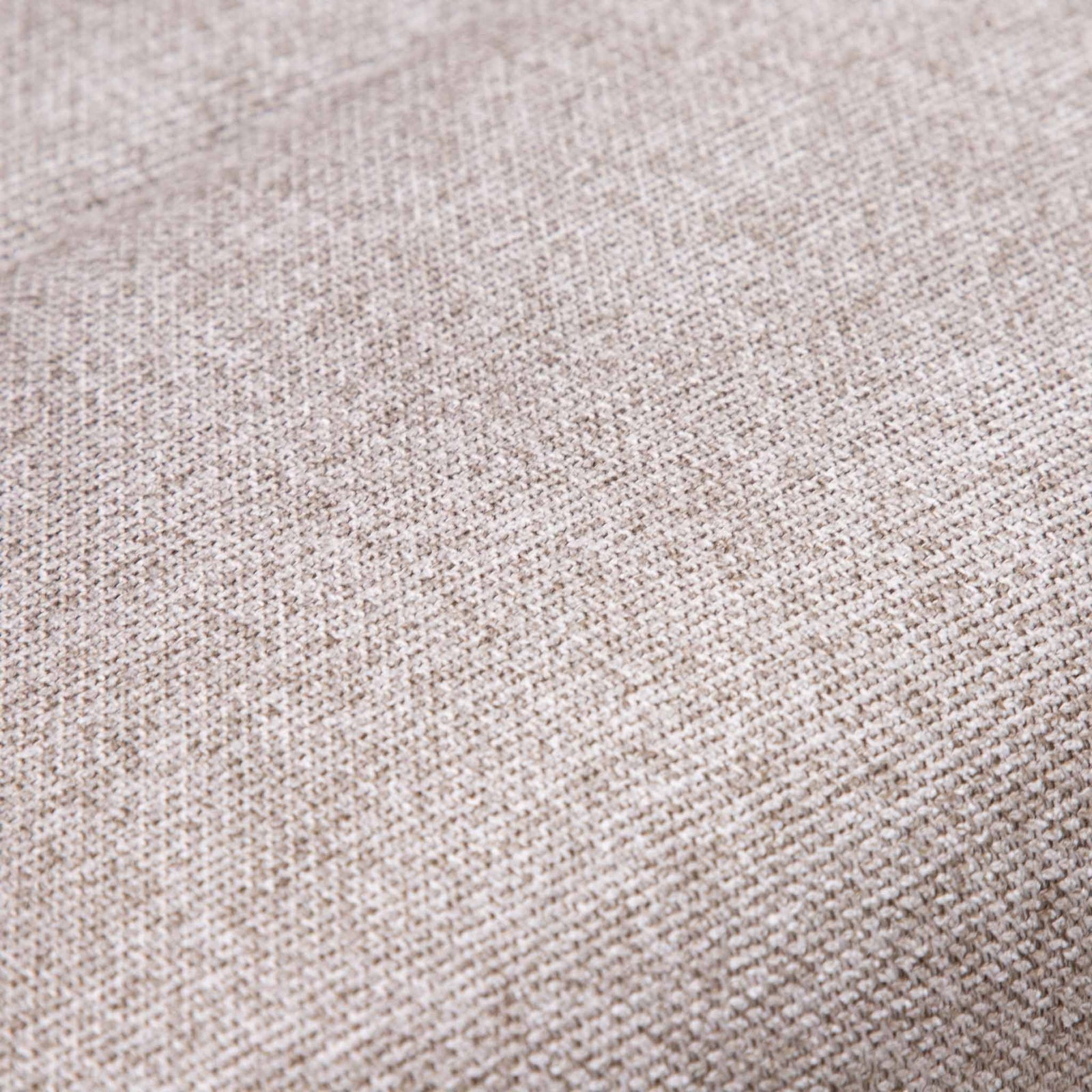 Close-up of the Leather Gallery Dallas Fabric Rocker Recliner Chair in Beige, showing the detailed woven fabric texture.