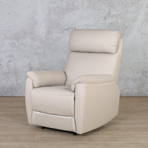 Denver 1 Seater Leather Recliner - Available on Special Order Plan Only Leather Recliner Leather Gallery 