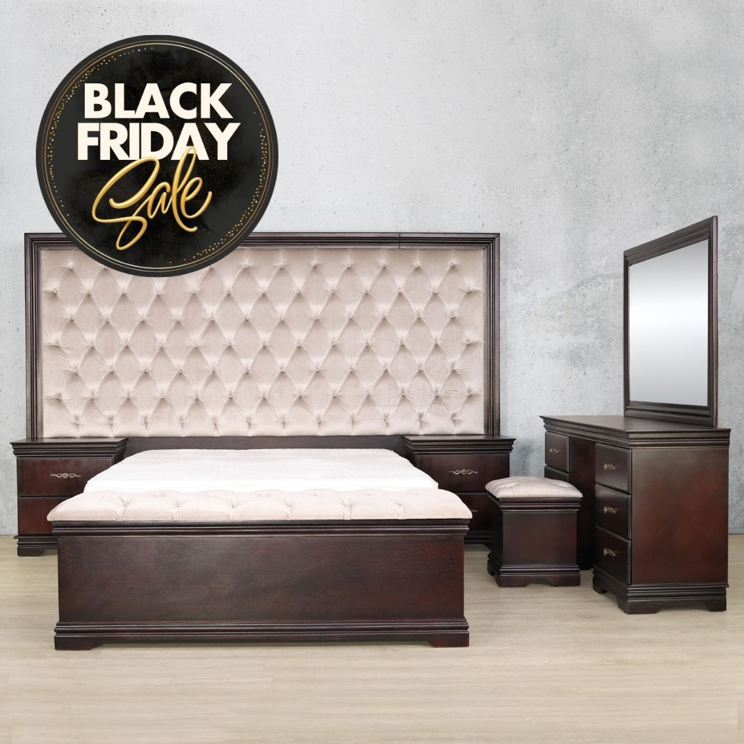 Diana 6 Piece Bedroom Set - Available on Special Order Plan Only