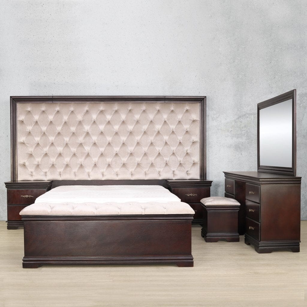 Diana 6 Piece Bedroom Set - Available on Special Order Plan Only Bedroom Set Leather Gallery 