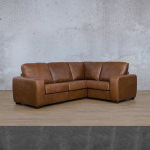 Stanford Leather L-Sectional 4 Seater - RHF Leather Sectional Leather Gallery 